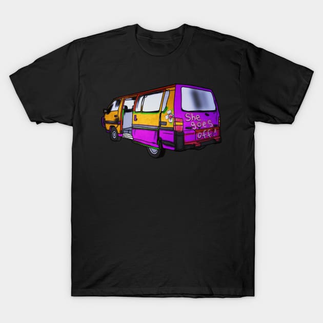 Wicked Camper T-Shirt by silentrob668